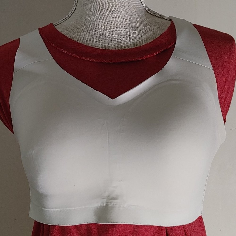 LuLulemon Athletica Sport Bra 36D White Enlite High Support Strappy Crossback